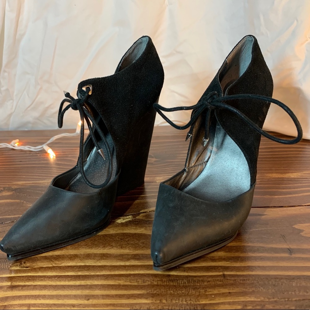 Free People Black Heels